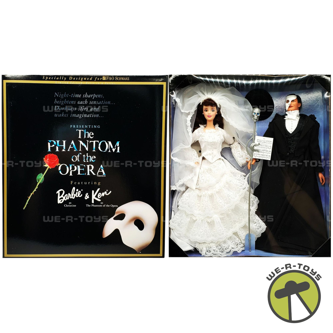 Phantom of the Opera Barbie & Ken Doll Set FAO Schwartz Limited