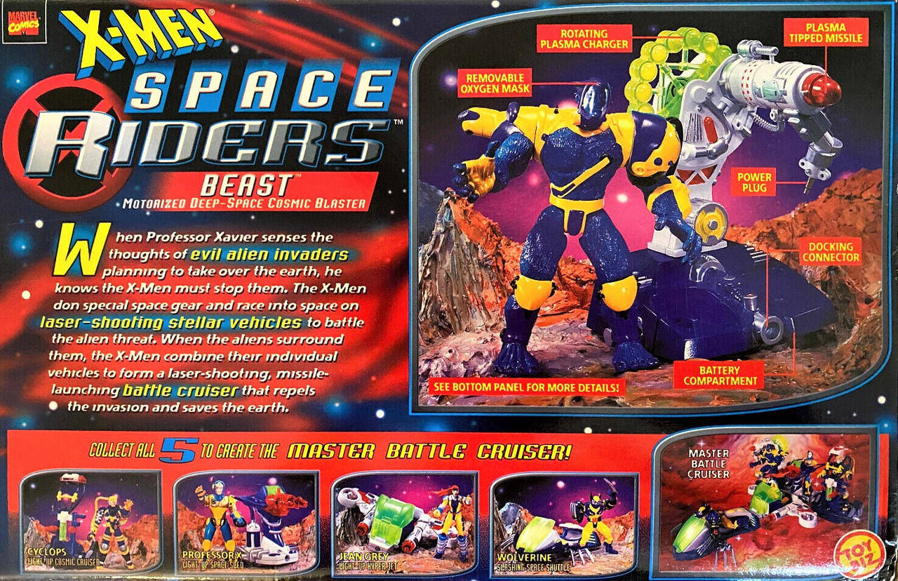 Marvel X-Men Space Riders Beast Figure with Deep-Space