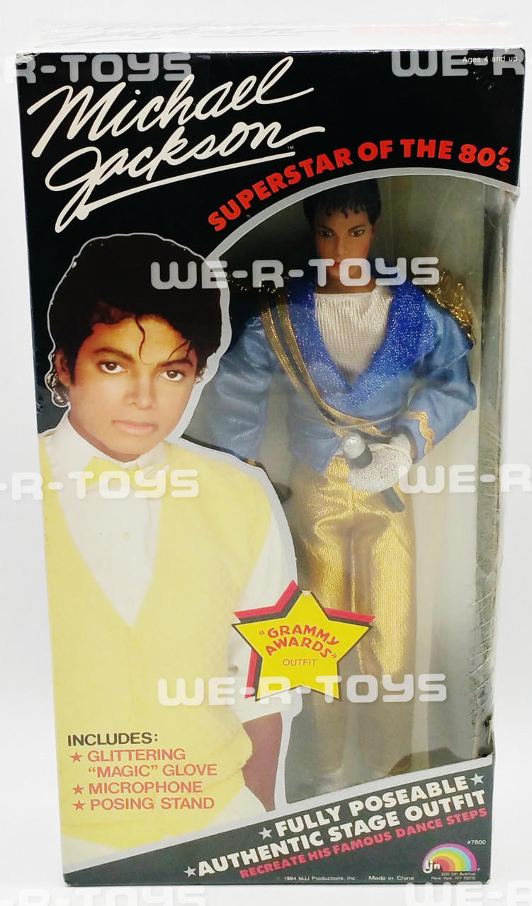 Michael Jackson Superstar of the 80's Grammy Awards Outfit Doll