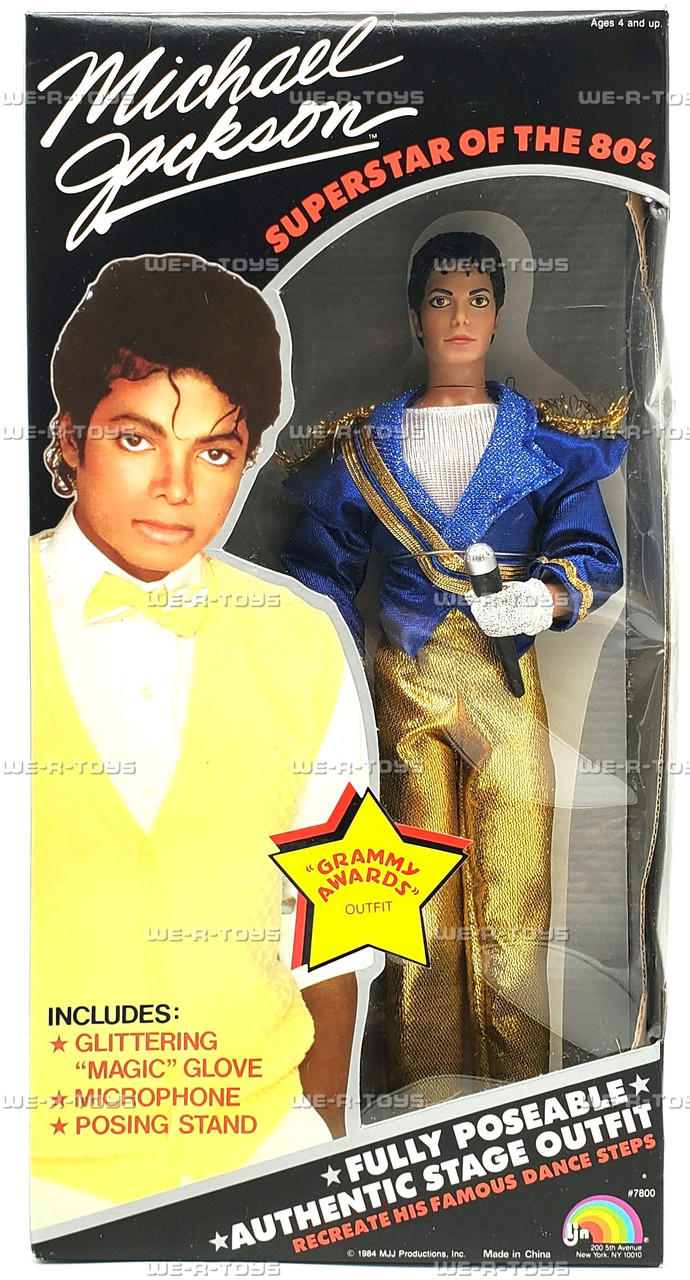 Michael Jackson Superstar of the 80's Grammy Awards Doll 1984 LJN