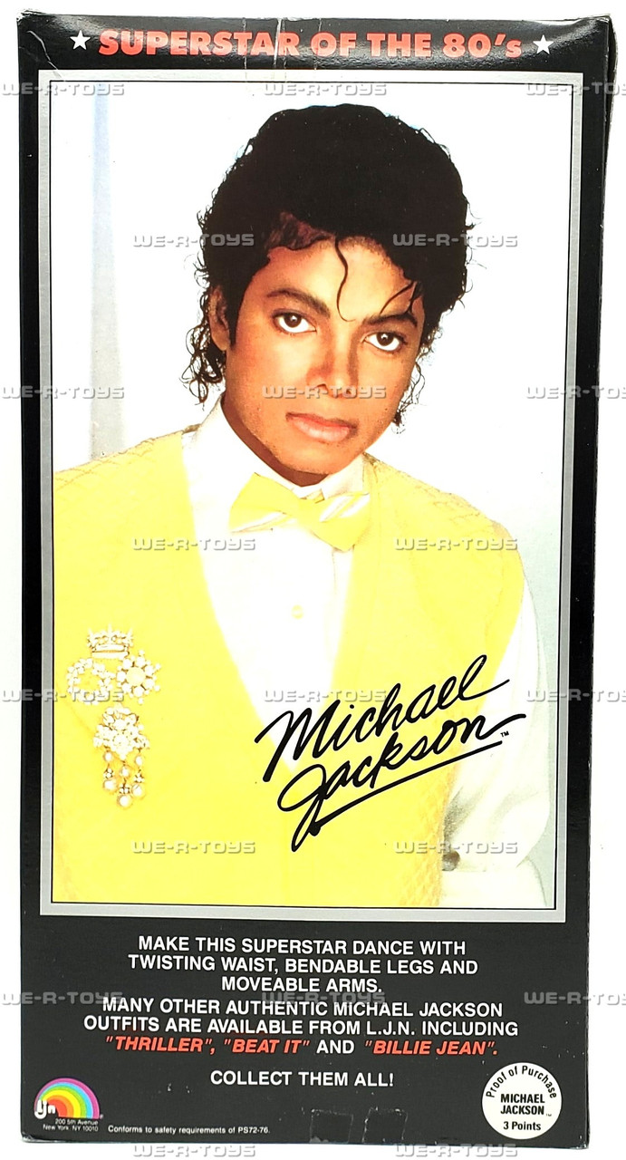 Michael Jackson Superstar of the 80's Grammy Awards Doll 1984 LJN