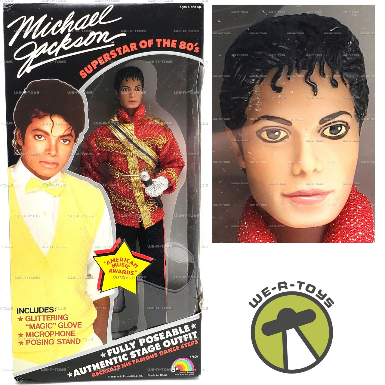 Michael Jackson Superstar of the 80's American Music Awards Outfit