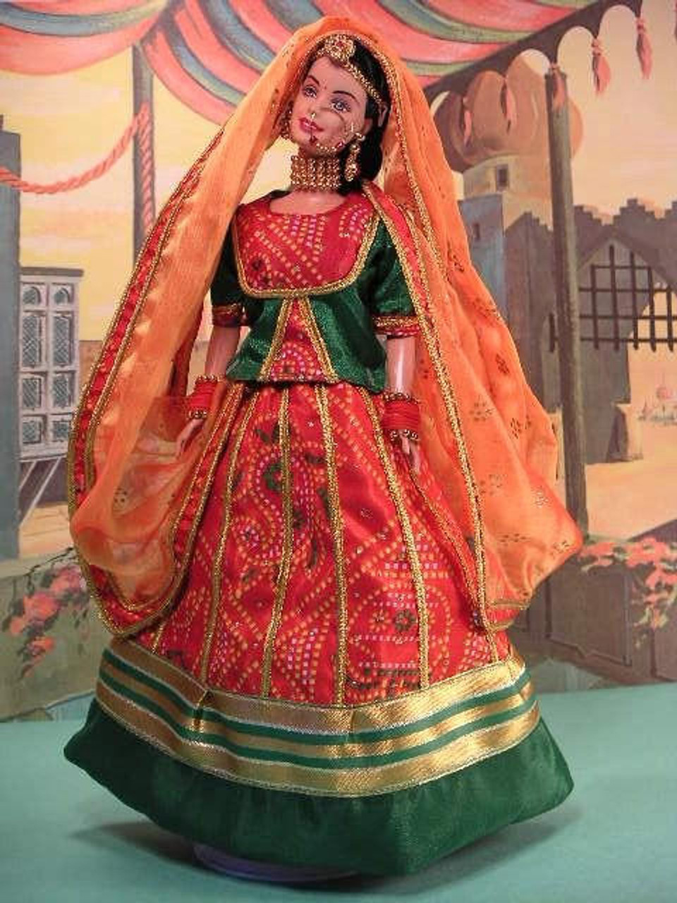 Barbie Roopvati Rajasthani Doll Expressions of India Mattel (India) 2002 NEW