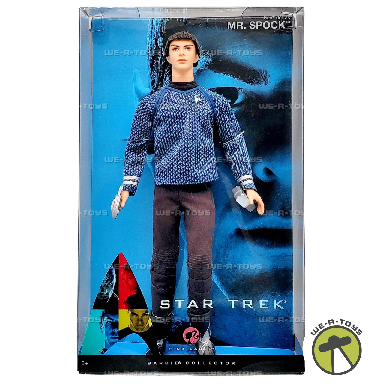 Ken as Mr. Spock Star Trek Pink Label Barbie Collector Doll 2008