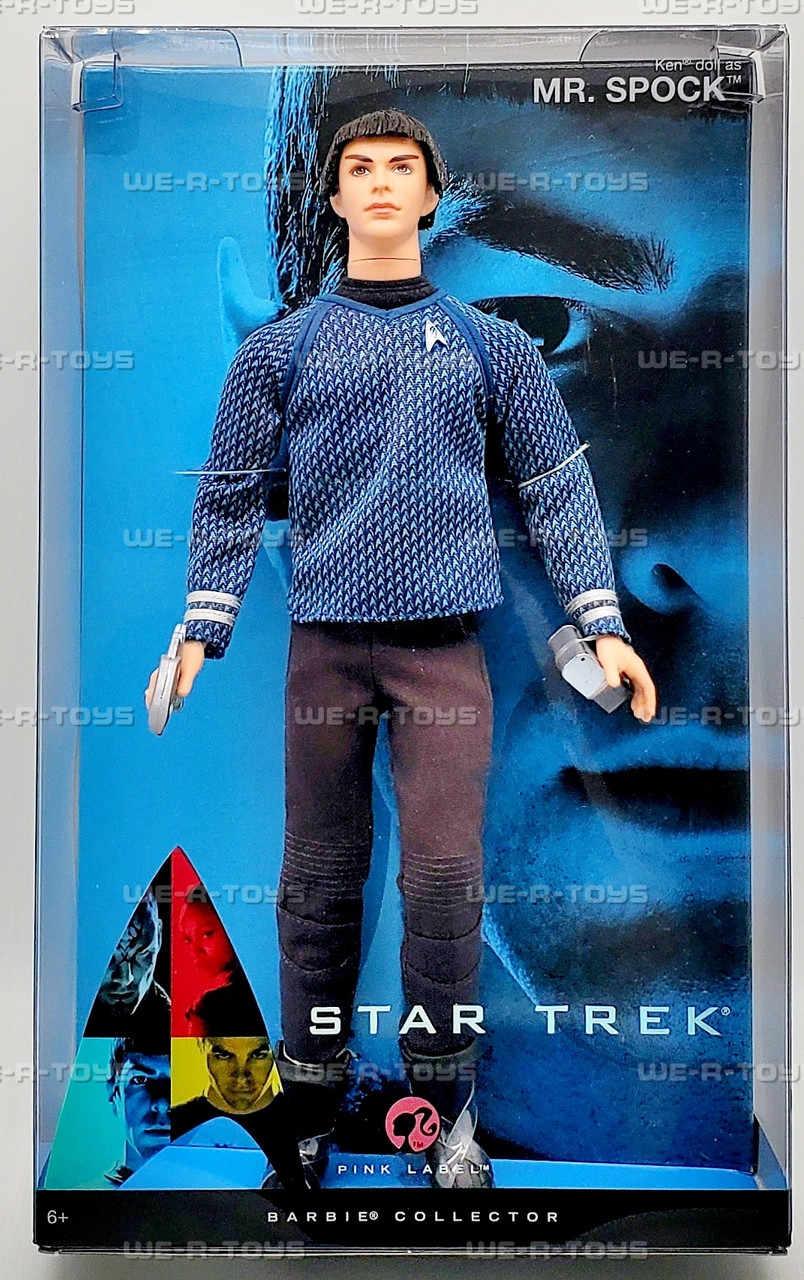Ken as Mr. Spock Star Trek Pink Label Barbie Collector Doll 2008