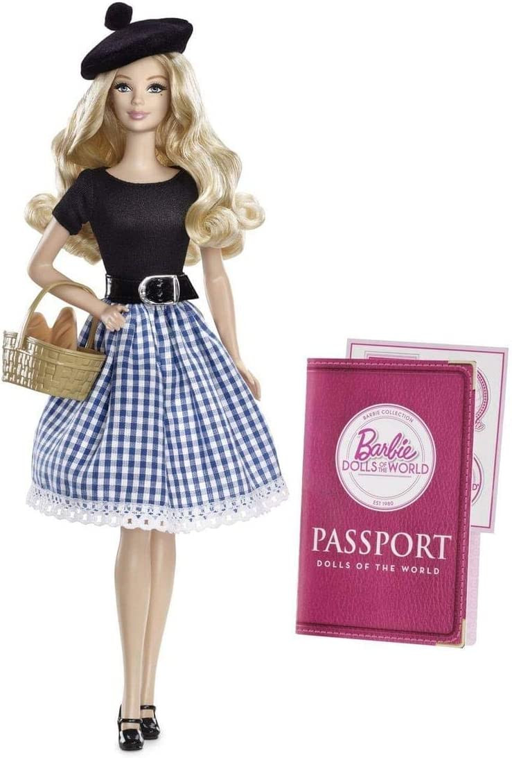 France Barbie Dolls of the World Pink Label Doll 2012 Mattel X8420