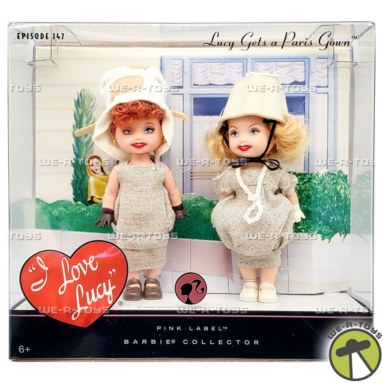 Barbie Pink Label Kelly Doll Set I Love Lucy Episode 147