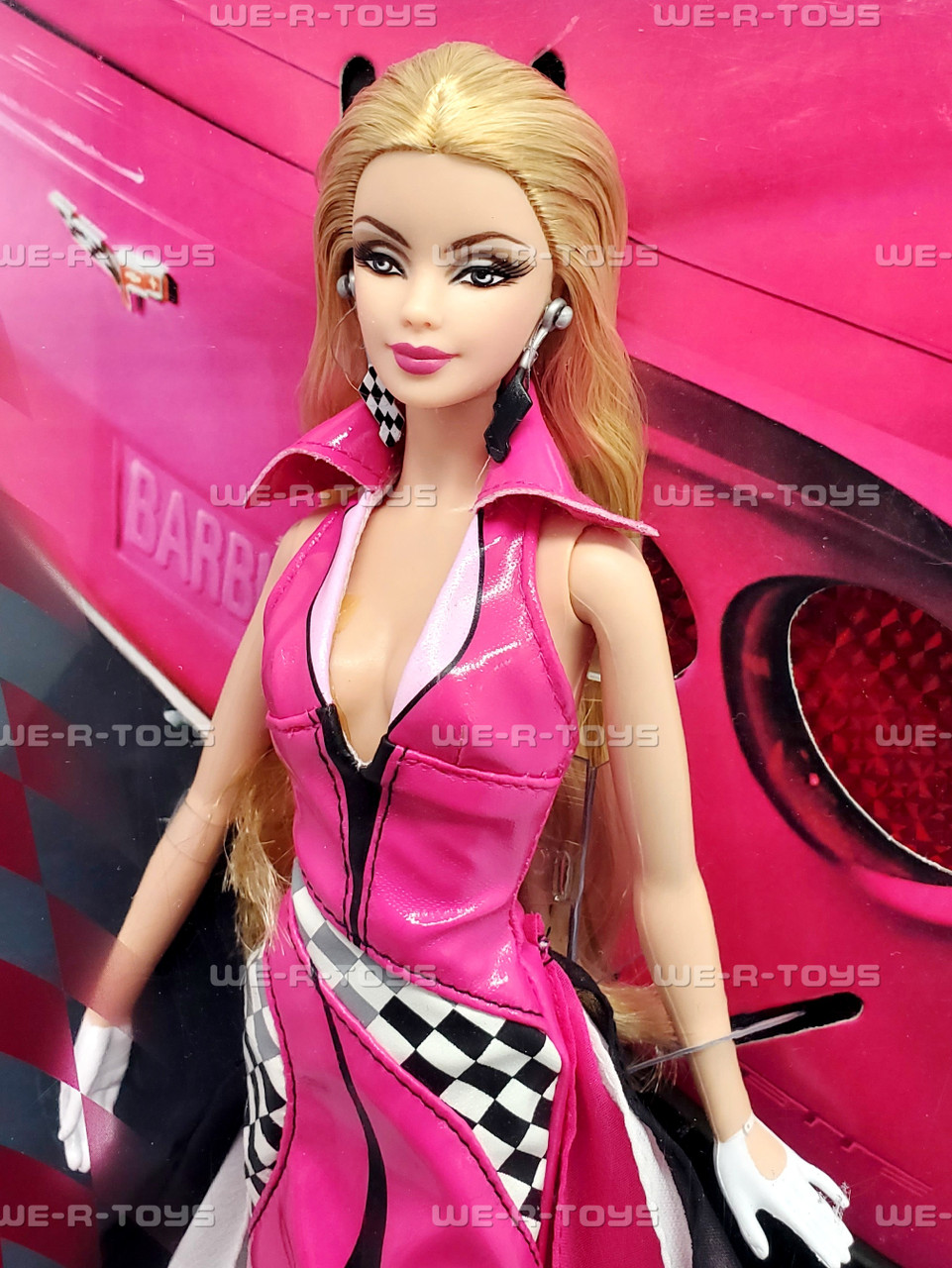 Barbie Pink Corvette Doll Rare Treasure Hunt Find Mattel 2009