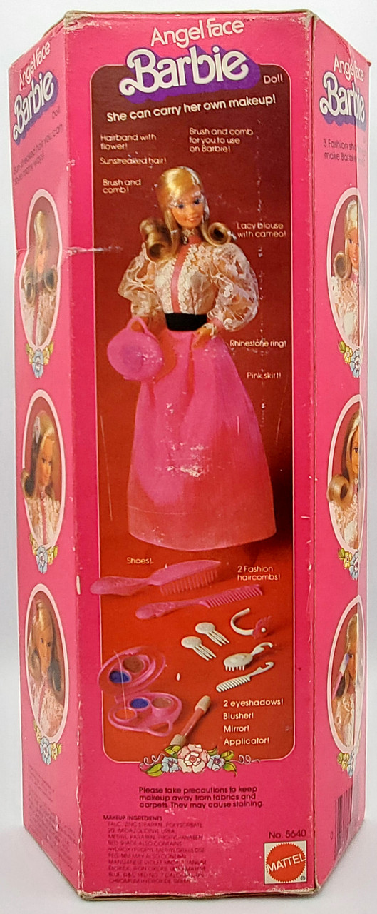 Barbie Angel Face Doll Comes With Her Own Barbie Makeup 1982 Mattel #5640  NRFB