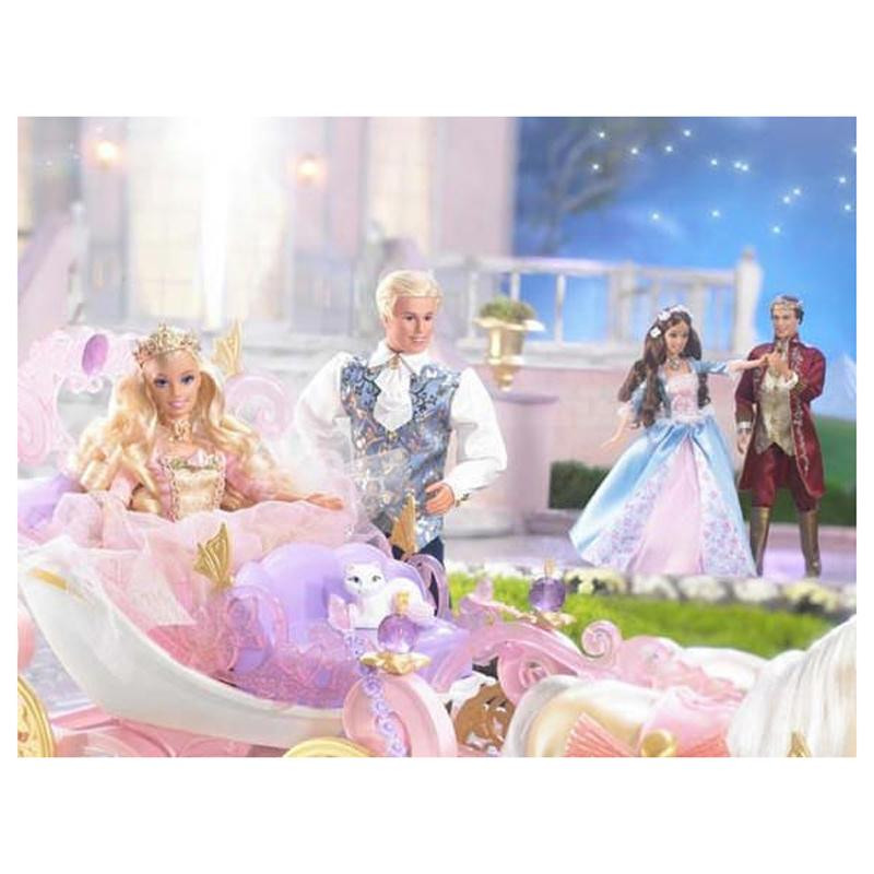 Barbie Princess and the Pauper Royal Kingdom Carriage Play Set
