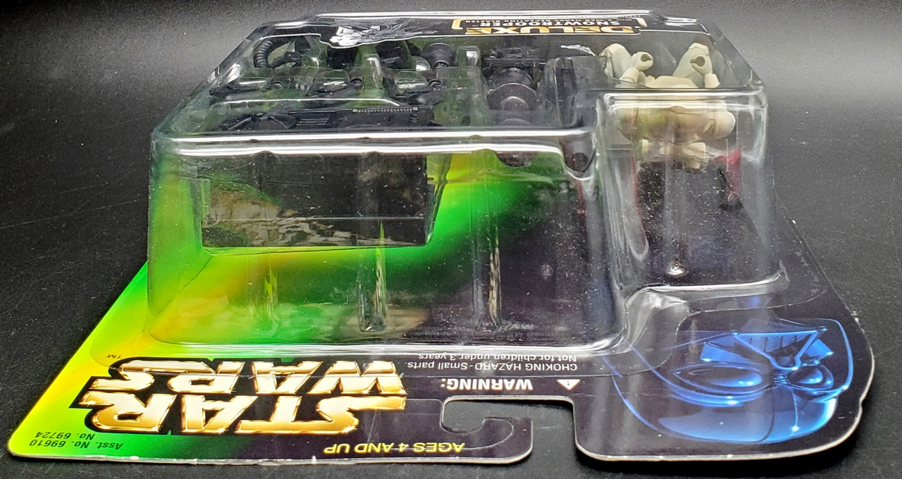 Star Wars Deluxe Snowtrooper Action Figure With Blaster 1996