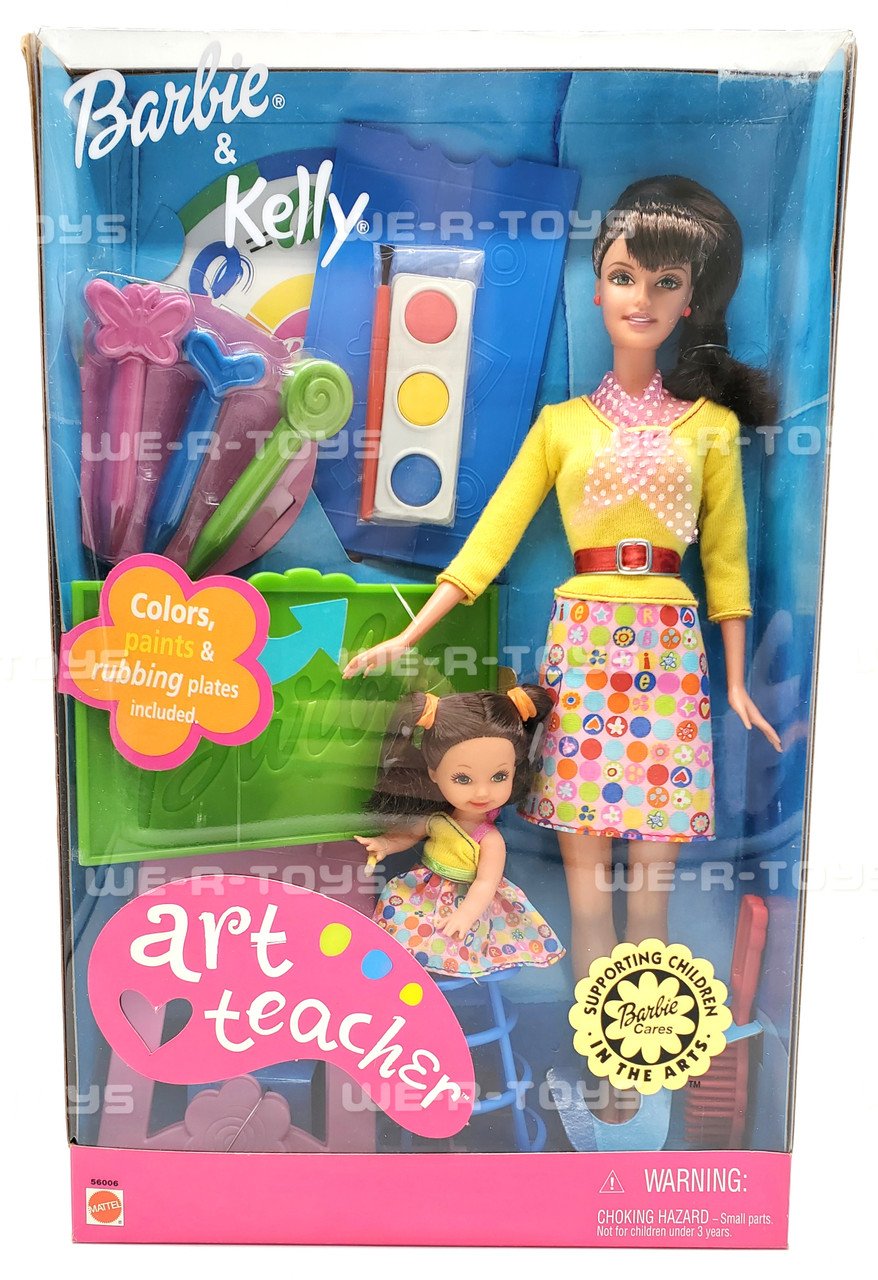 Barbie and Kelly Art Teacher Dolls Mattel 2002 No. 56006 NRFB