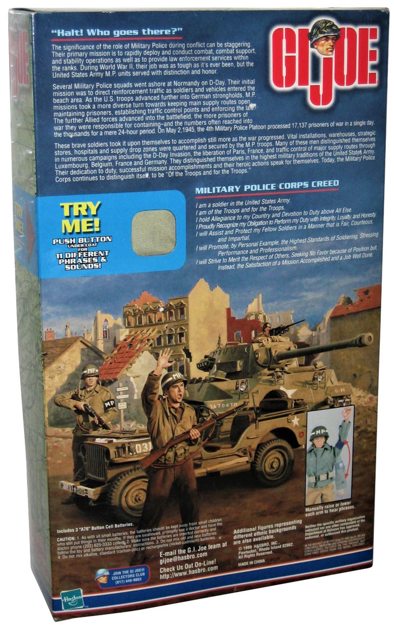 3F 希少 G.I.ジョー WWⅡ E.T.O. ミリタリーポリス 12インチ GI Joe W.W. II E.T.O. Military Policeman 12