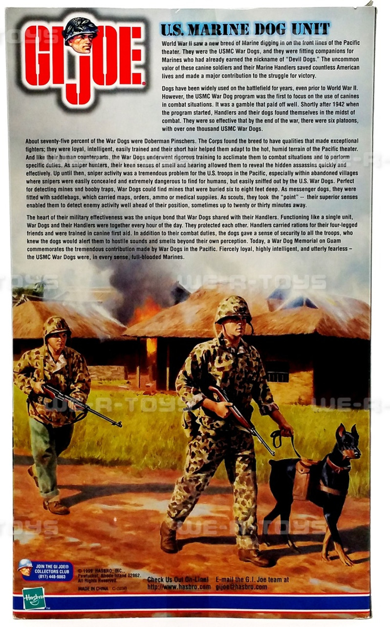 GI Joe U.S. Marine Dog Unit 12