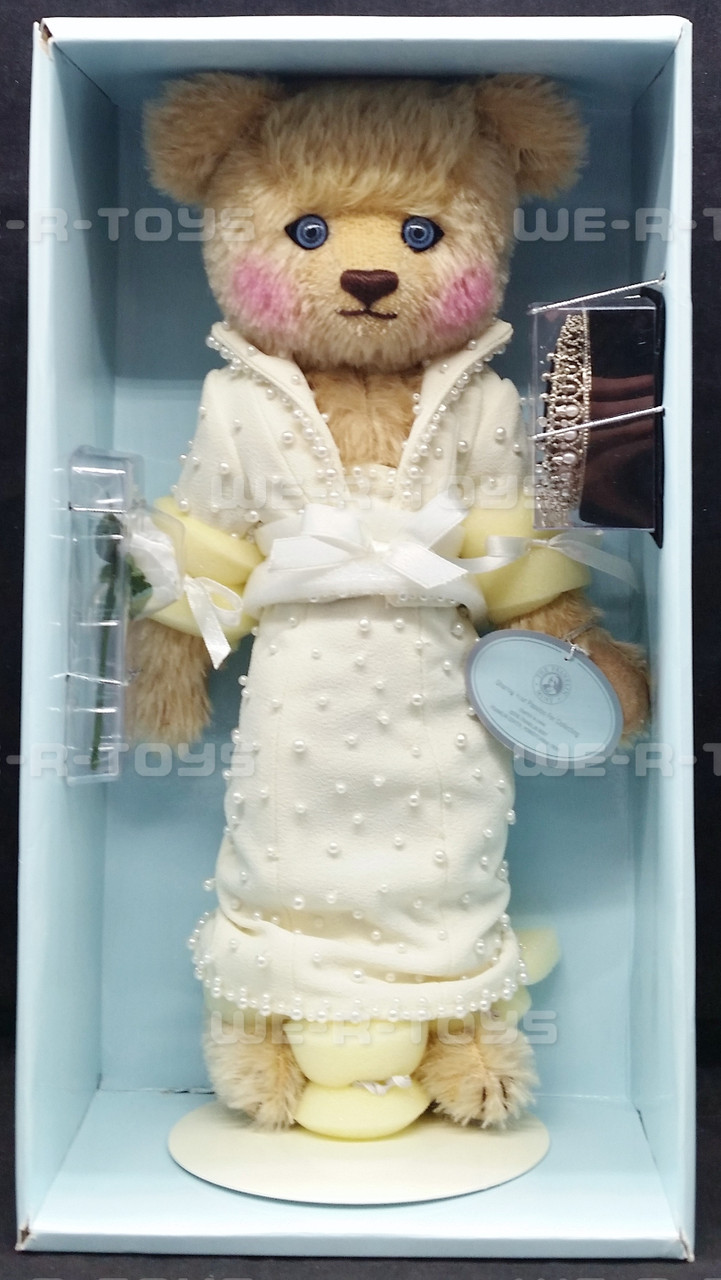 The Franklin Mint Princess Diana Collector Bear and Wardrobe Trunk