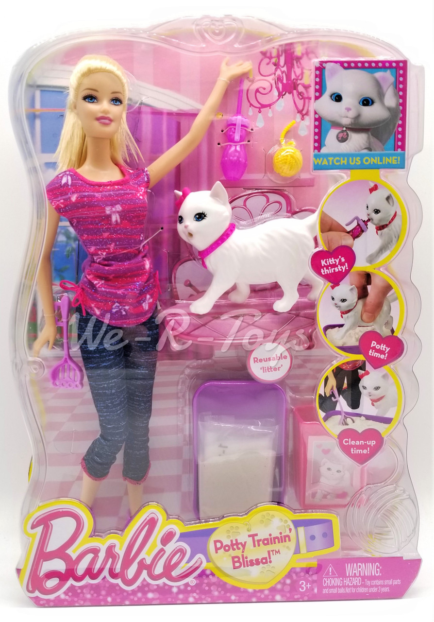 Potty Training Blissa Barbie Pet Playset
