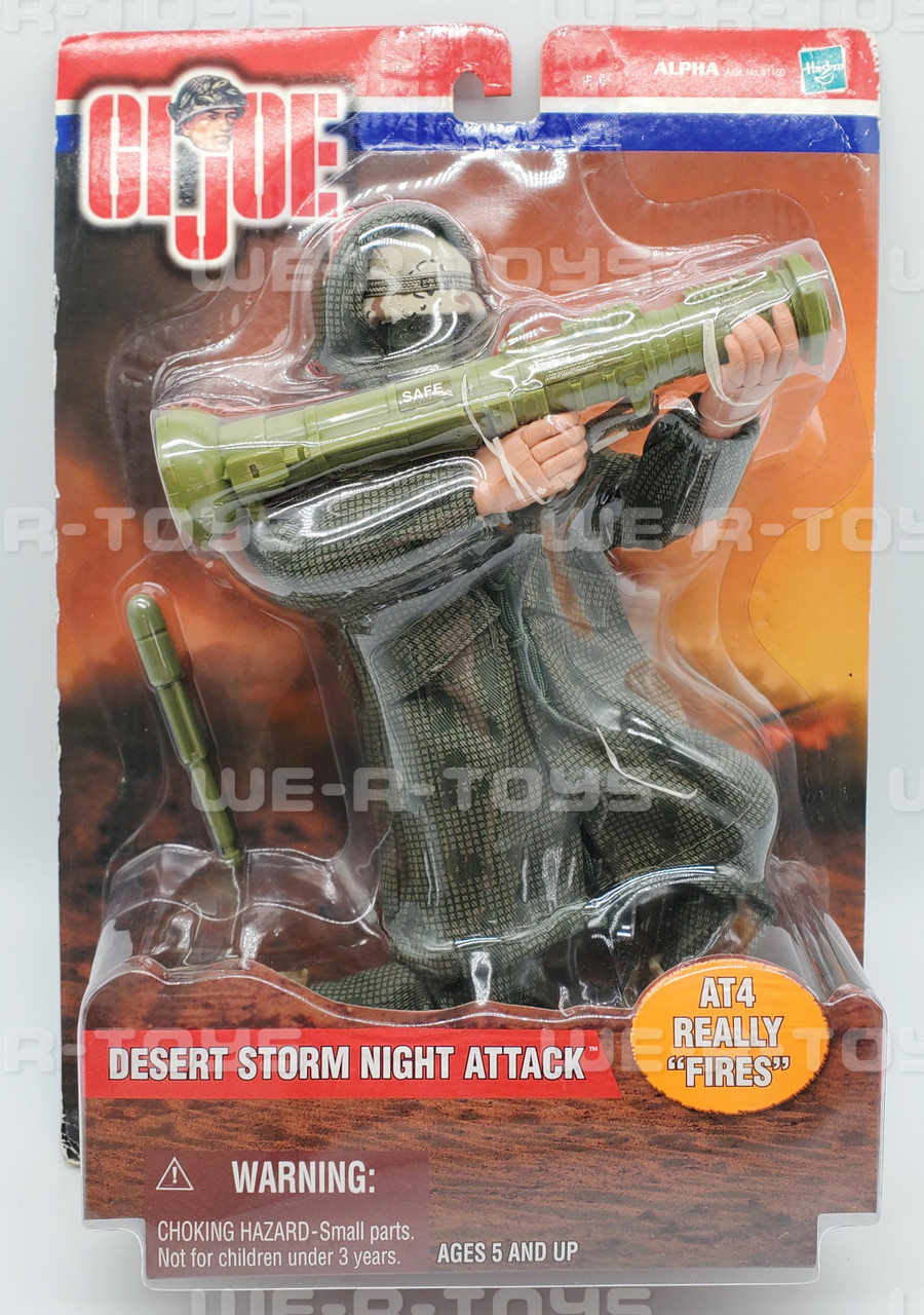 G.I. Joe Desert Storm Night Attack Action Figure Hasbro 2001 No