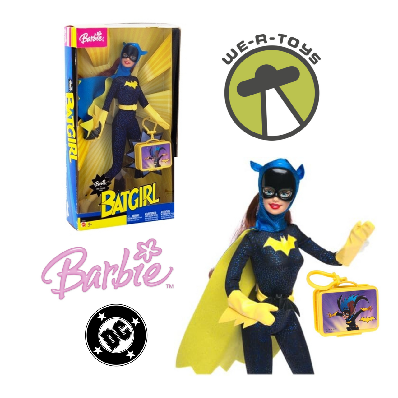 DC Comics Barbie as Batgirl Barbie Loves Pop Culture Series 2003