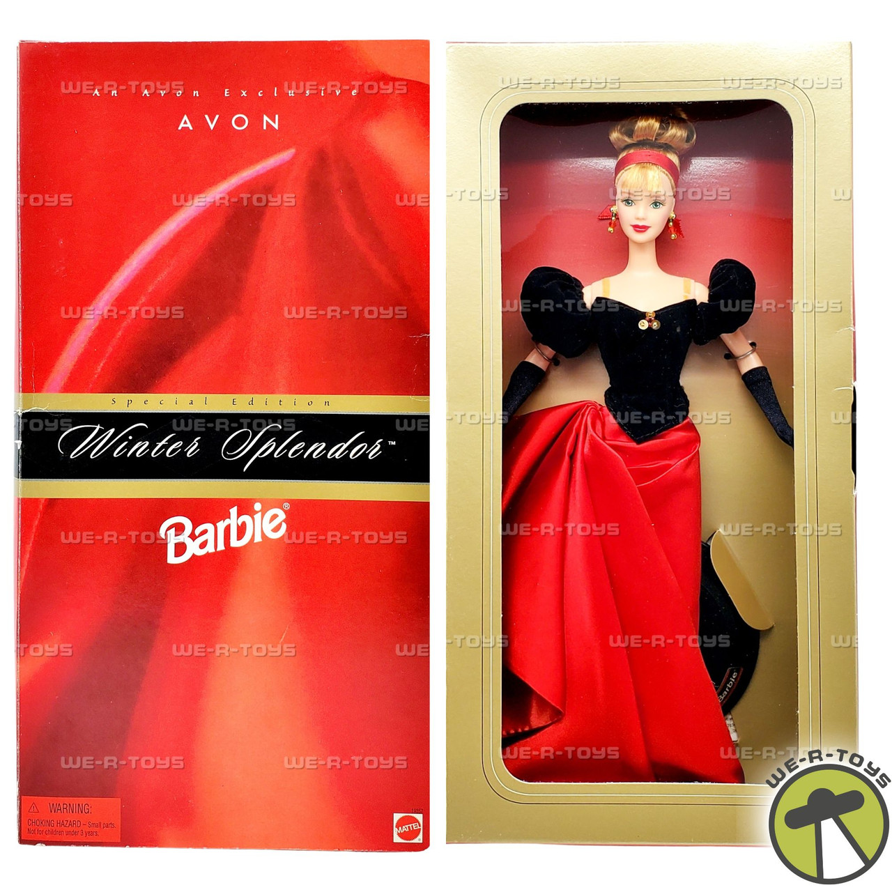 Winter Splendor Barbie Doll Avon Exclusive Special Edition 1998