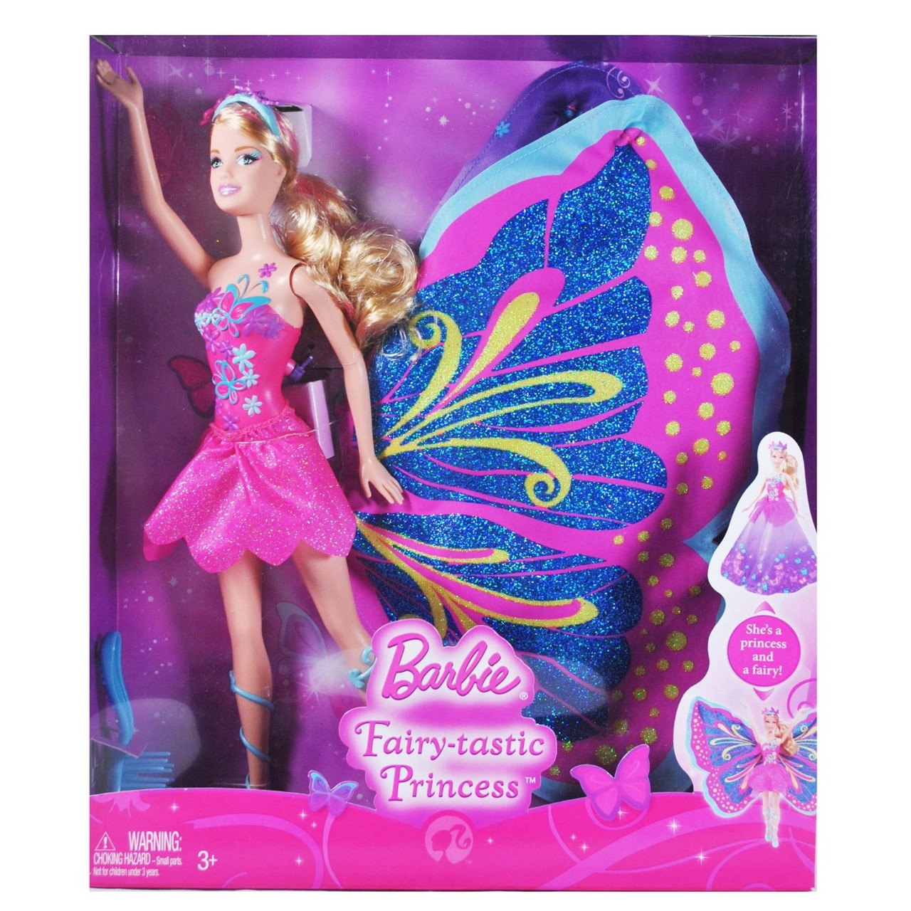 Fairy-tastic Princess Barbie Doll 2009 Mattel #T4552 - We-R-Toys