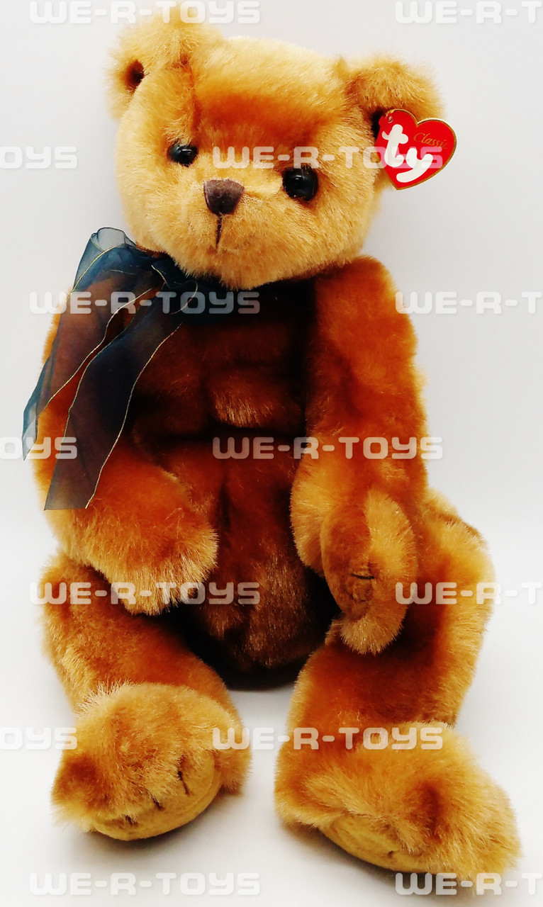 Ty Classic Beanie Buddy Yesterbear the Brown Bear 18
