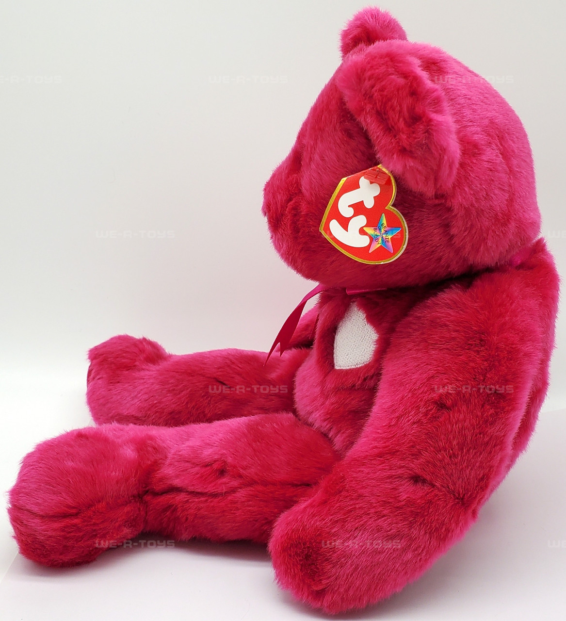Ty Buddy Valentina the Bear Valentine's Day Plush with Hot Pink