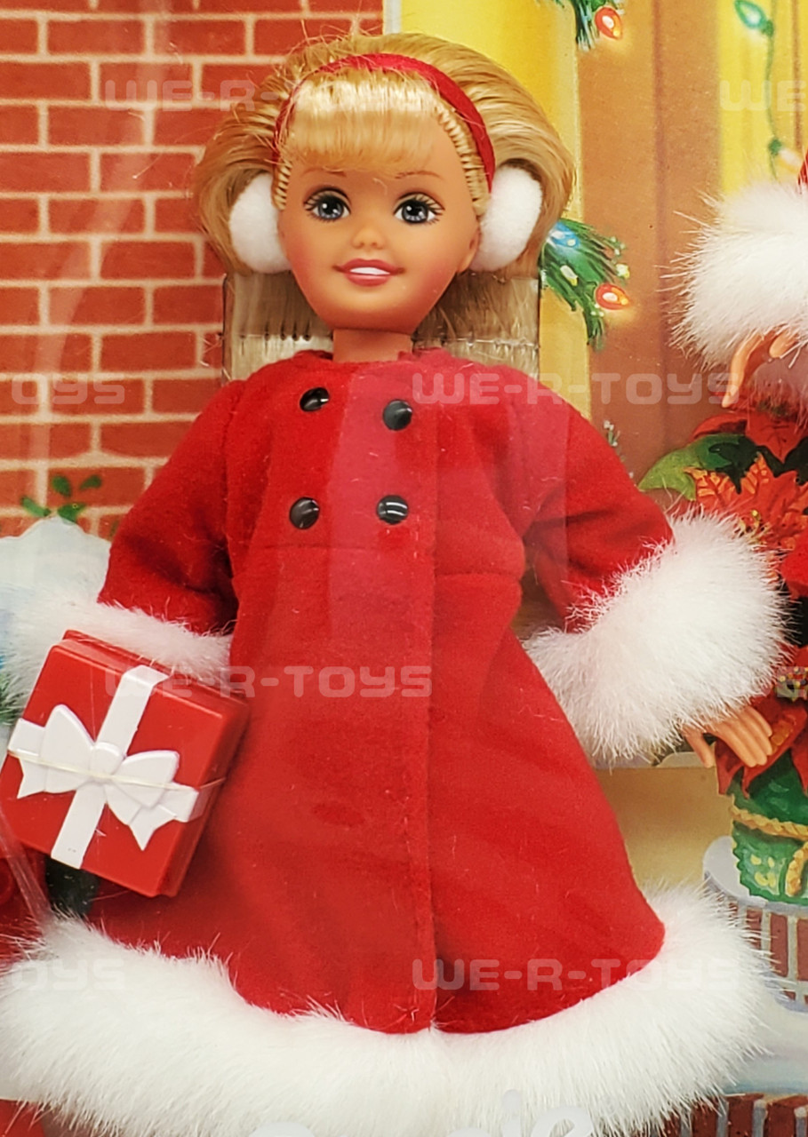 Barbie Holiday Sisters Gift Set Barbie Kelly and Stacie Dolls 1999