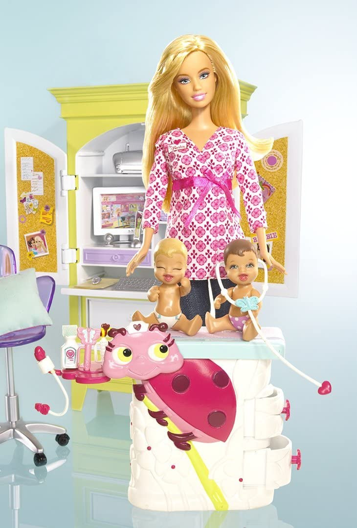 Barbie Carrière Eye Doctor Pop - Met Bril & Oogexamen Gereedschap