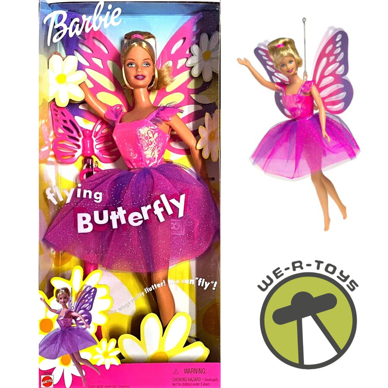 Barbie Flying Butterfly Doll 2000 Mattel 29345