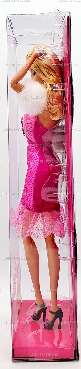 Barbie Fashionistas Glam Doll Pink Dress 100+ Poses 2009 Mattel R9878 - We-R-Toys Barbie Fashionistas Glam Doll Pink Dress 100+ Poses 2009 Mattel R9878 - We-R-Toys