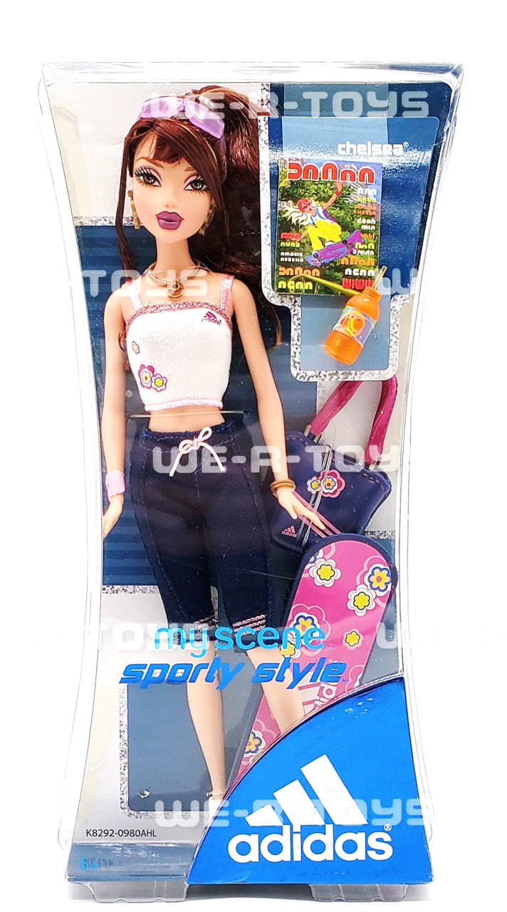 Barbie Adidas My Scene Sporty Style Doll Mattel 2006 No. K8294 NRFB