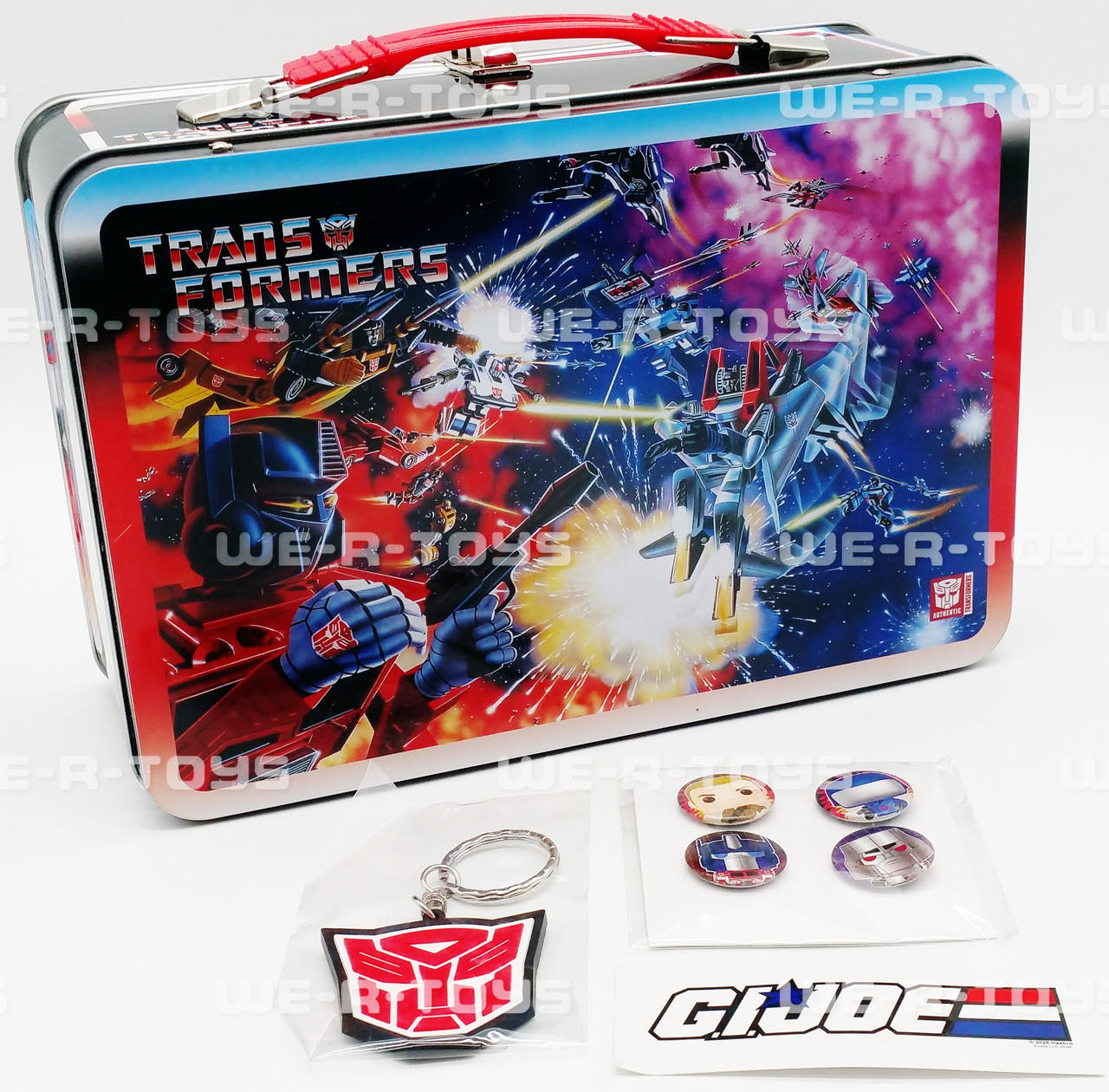 Transformers Full Size Backpack Lunchbox Set