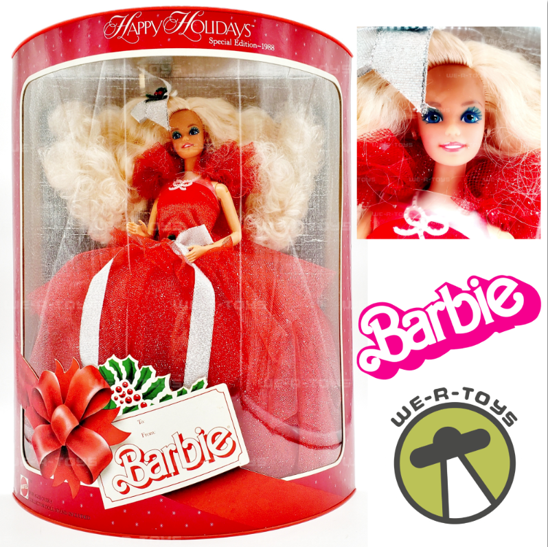 特別価格バービー1988 HAPPY HOLIDAYS BARBIE - 1ST IN COLLECTIBLE SERIES　輸入品　1703好評販売中 1988 HAPPY HOLIDAYS BARBIE - 1ST IN COLLECTIBLE SERIES