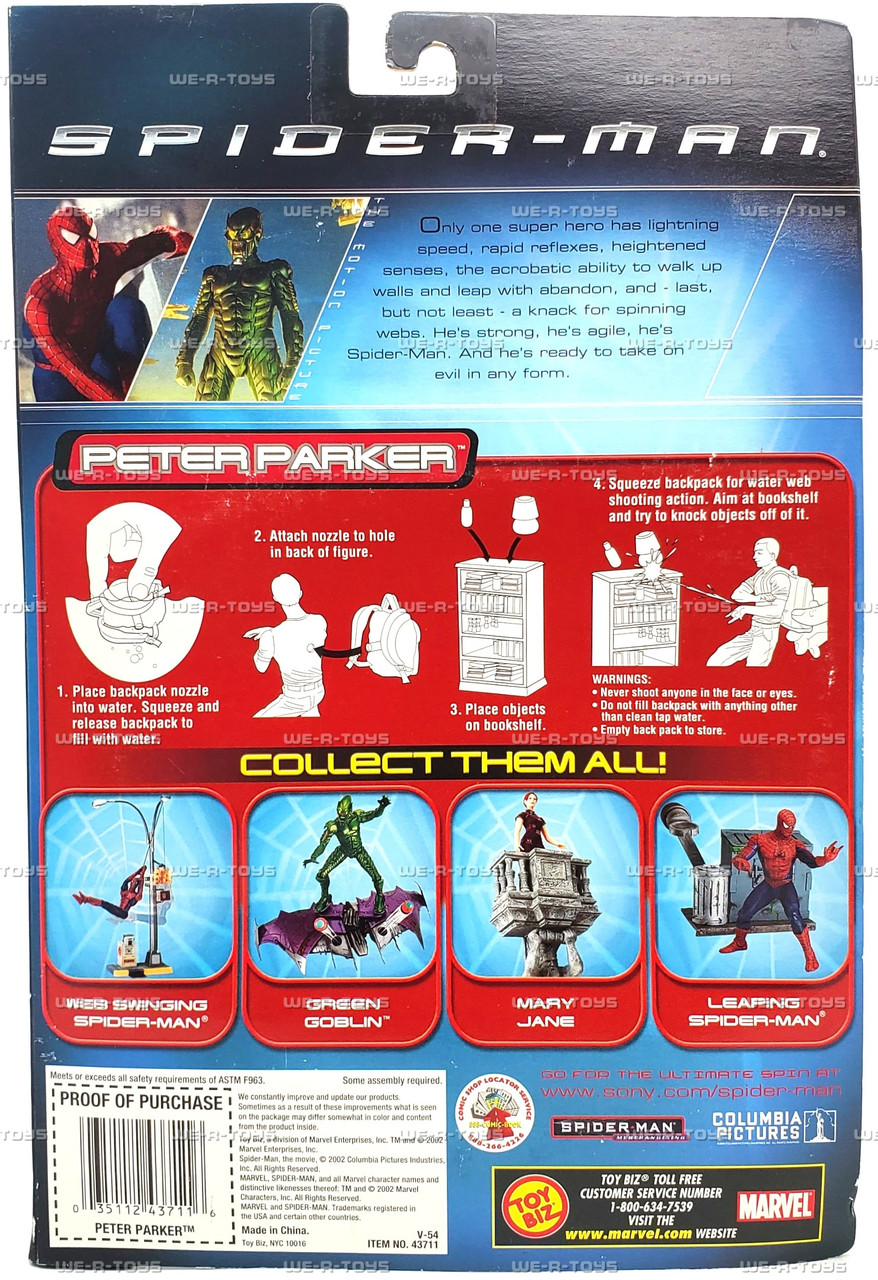 Marvel's Spider-Man Peter Parker Action Figure Series 2 Toy