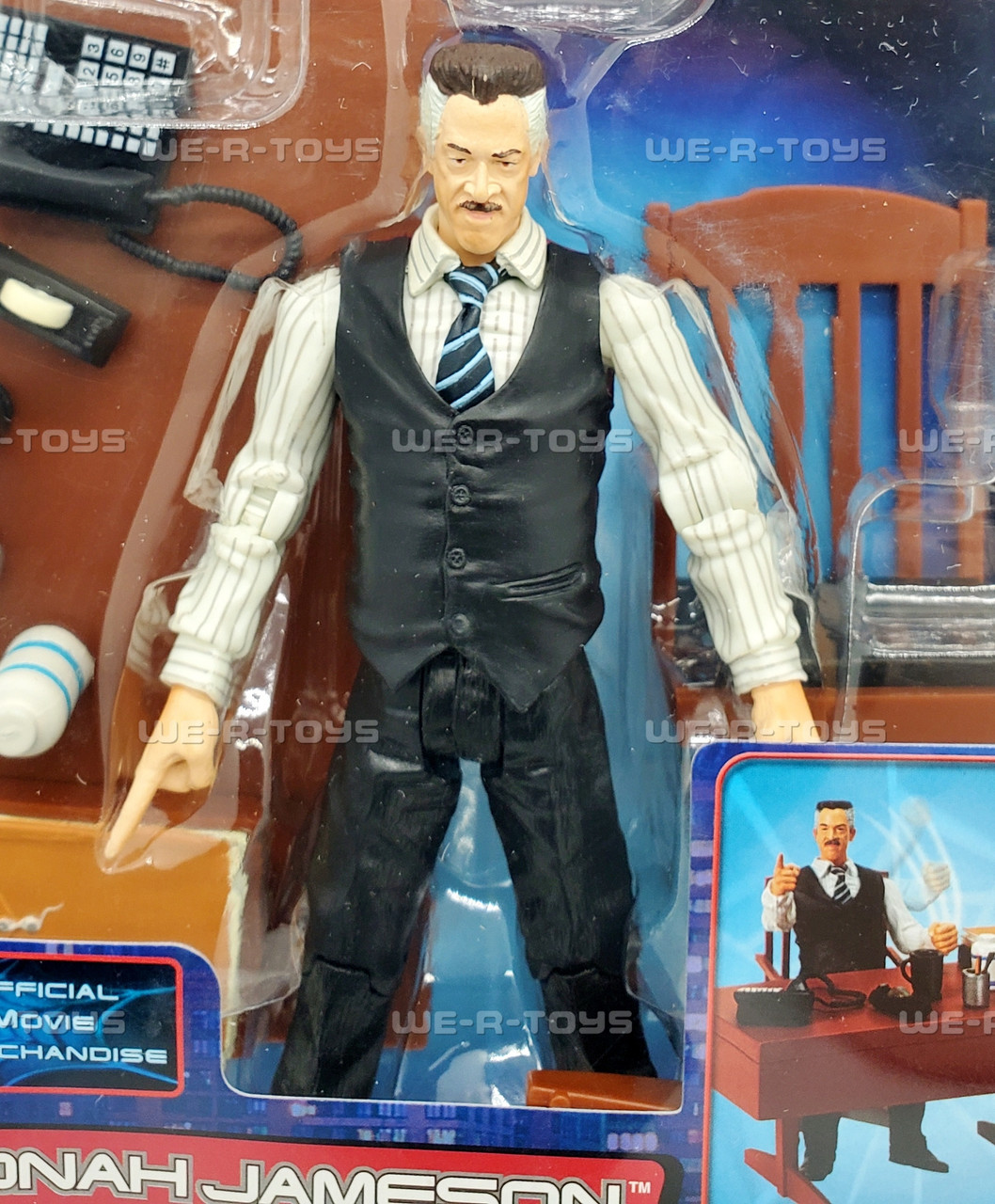 Marvel's Spider-Man J. Jonah Jameson Figure Series 1 Toy Biz 2001