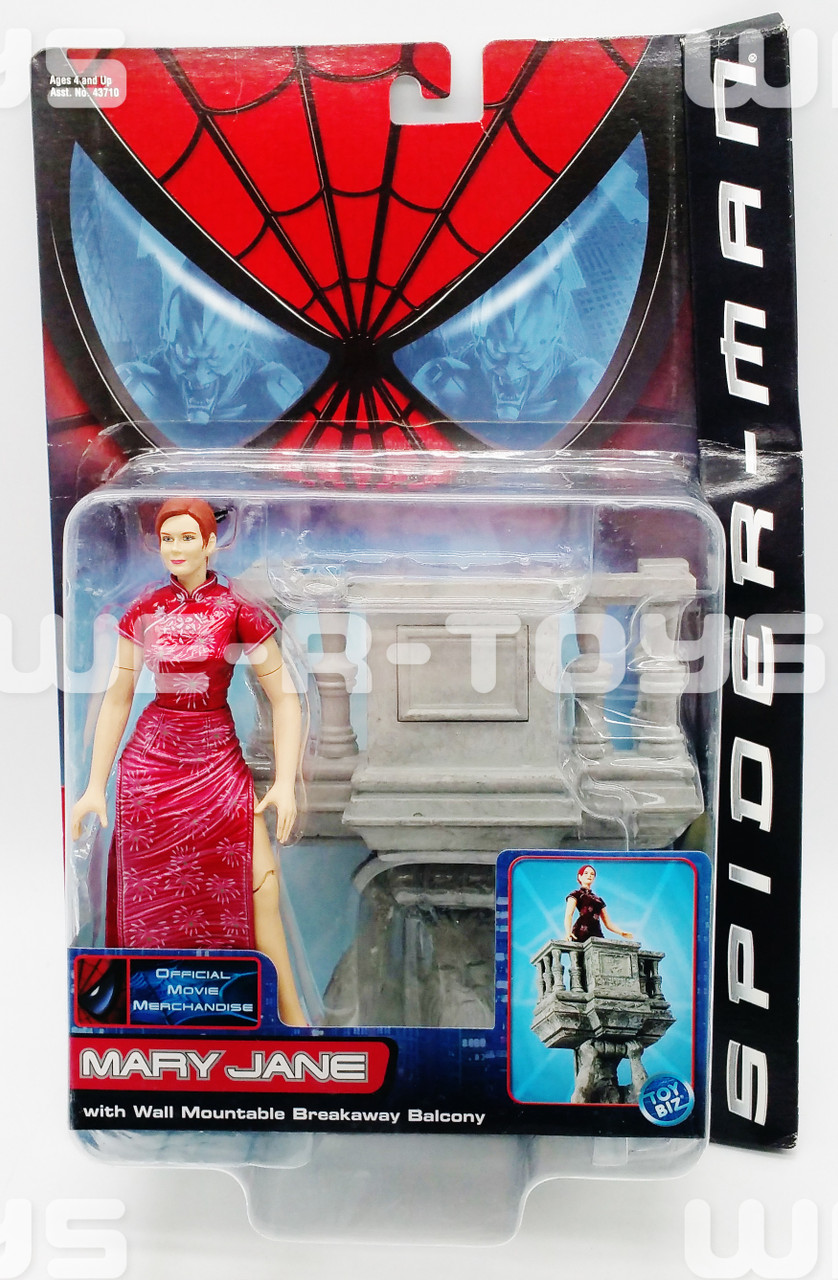 Marvel Spider-Man Mary Jane Action Figure Toy Biz 2002 No