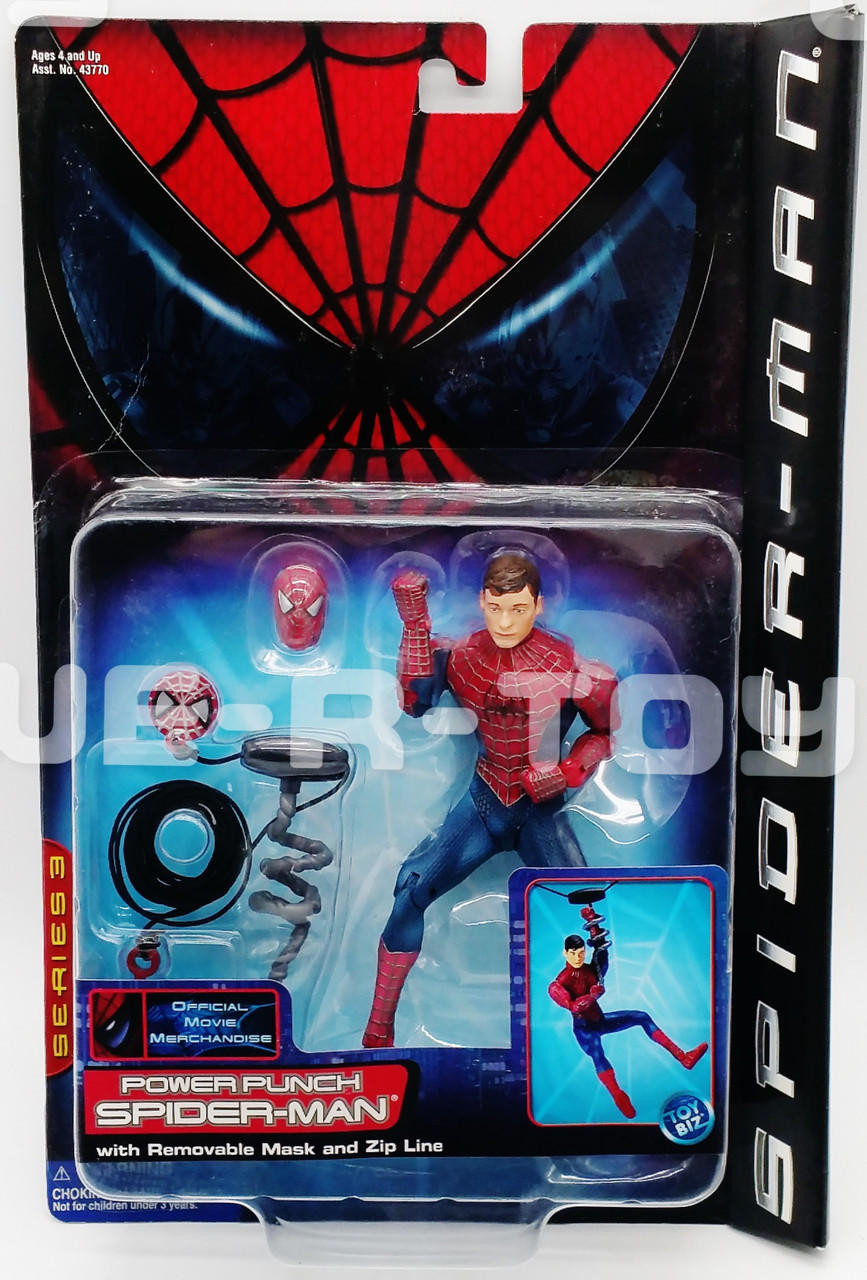 Marvel's Power Punch Spider-Man Action Figure Series 3 Toy