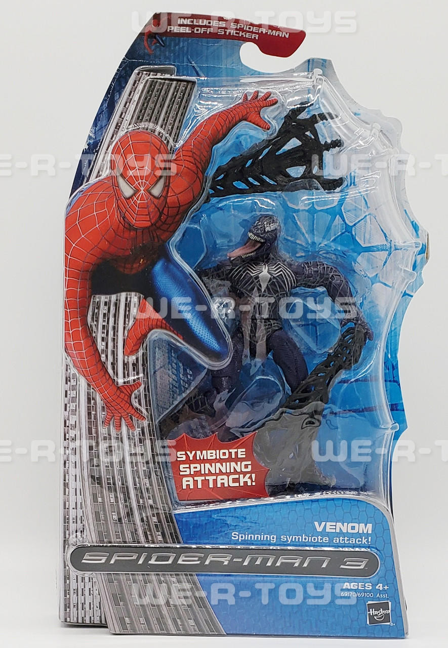 Marvel's Spider-Man 3 Venom Action Figure Hasbro 2007 No. 69170 