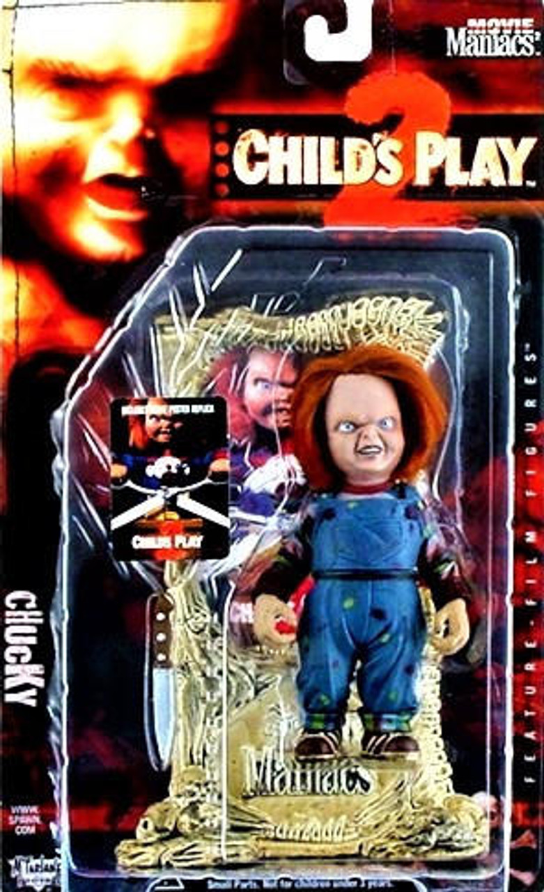 Movie Maniacs Series 2 Child's Play 2 Chucky Action Figure McFarlane Toys  1999