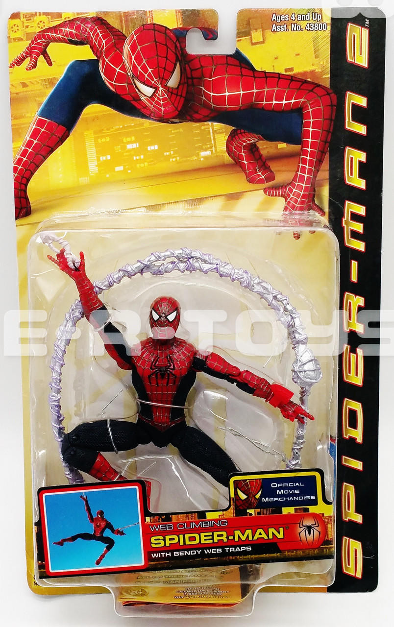 買収フィギュア-「TOYBIZ：SPIDER-MAN, SPIDEY WEB COPTER」新品未使用T スパイダーマン