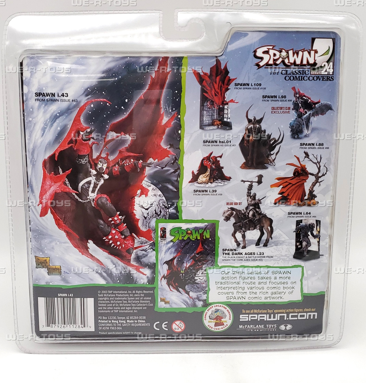 Spawn The Classic Comic Covers Spawn i.43 Action Figure 2003