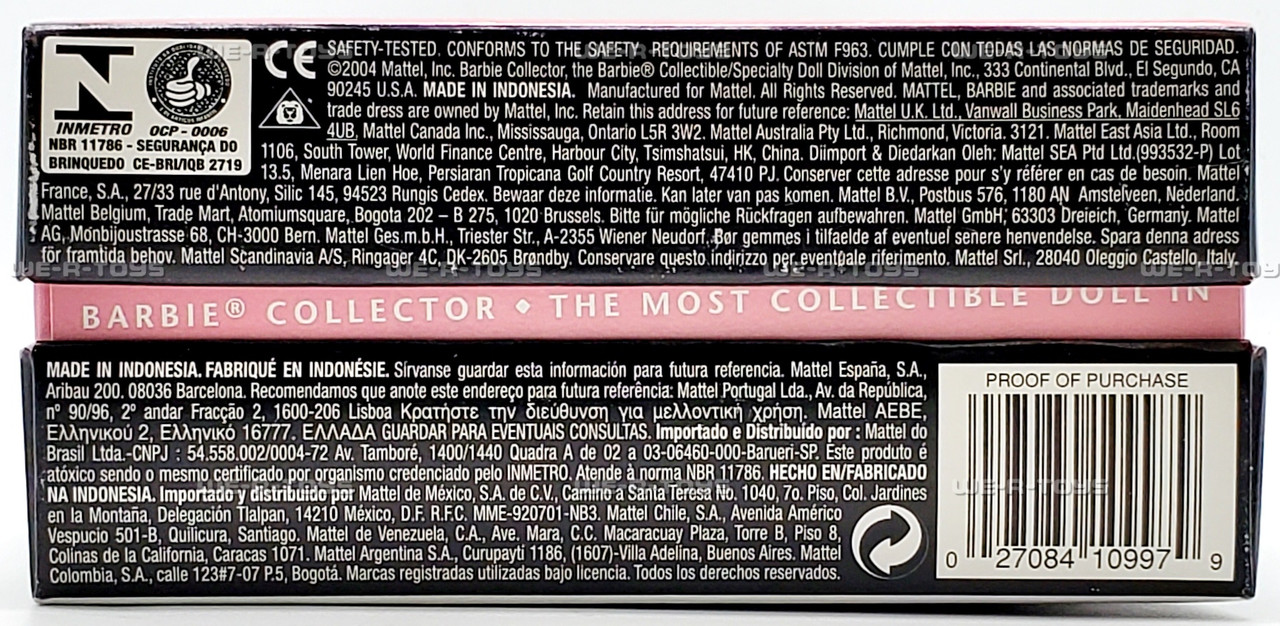 Barbie Scorpio Doll October 24 - November 21 Pink Label 2004