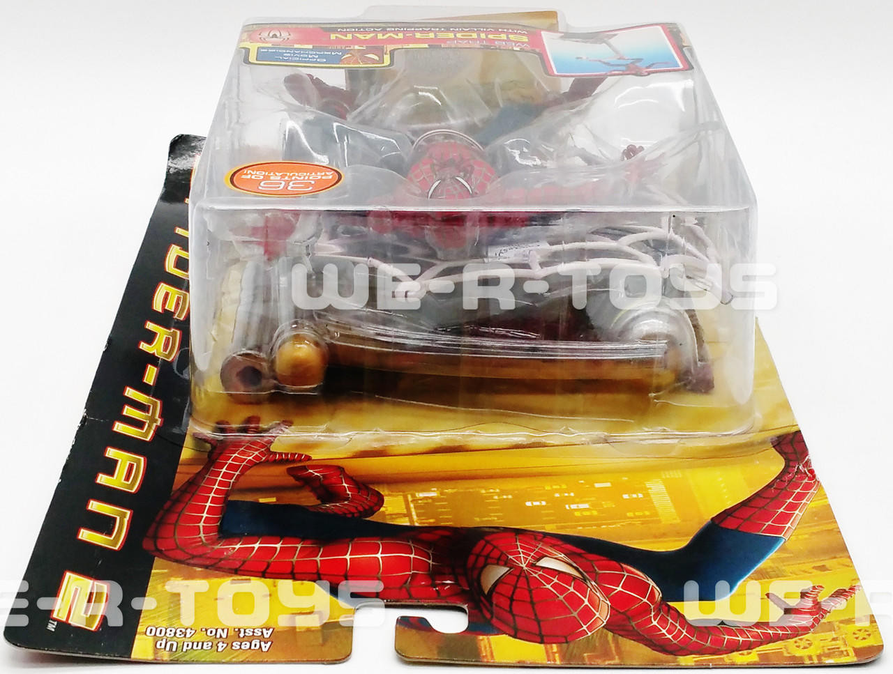 Marvel's Spider-Man 2 Web Trap Spider-Man Action Figure Toy Biz