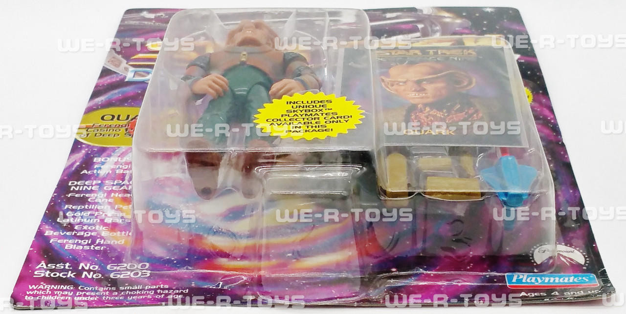 Star Trek Deep Space Quark Action Figure Playmates 1993 No. 6210