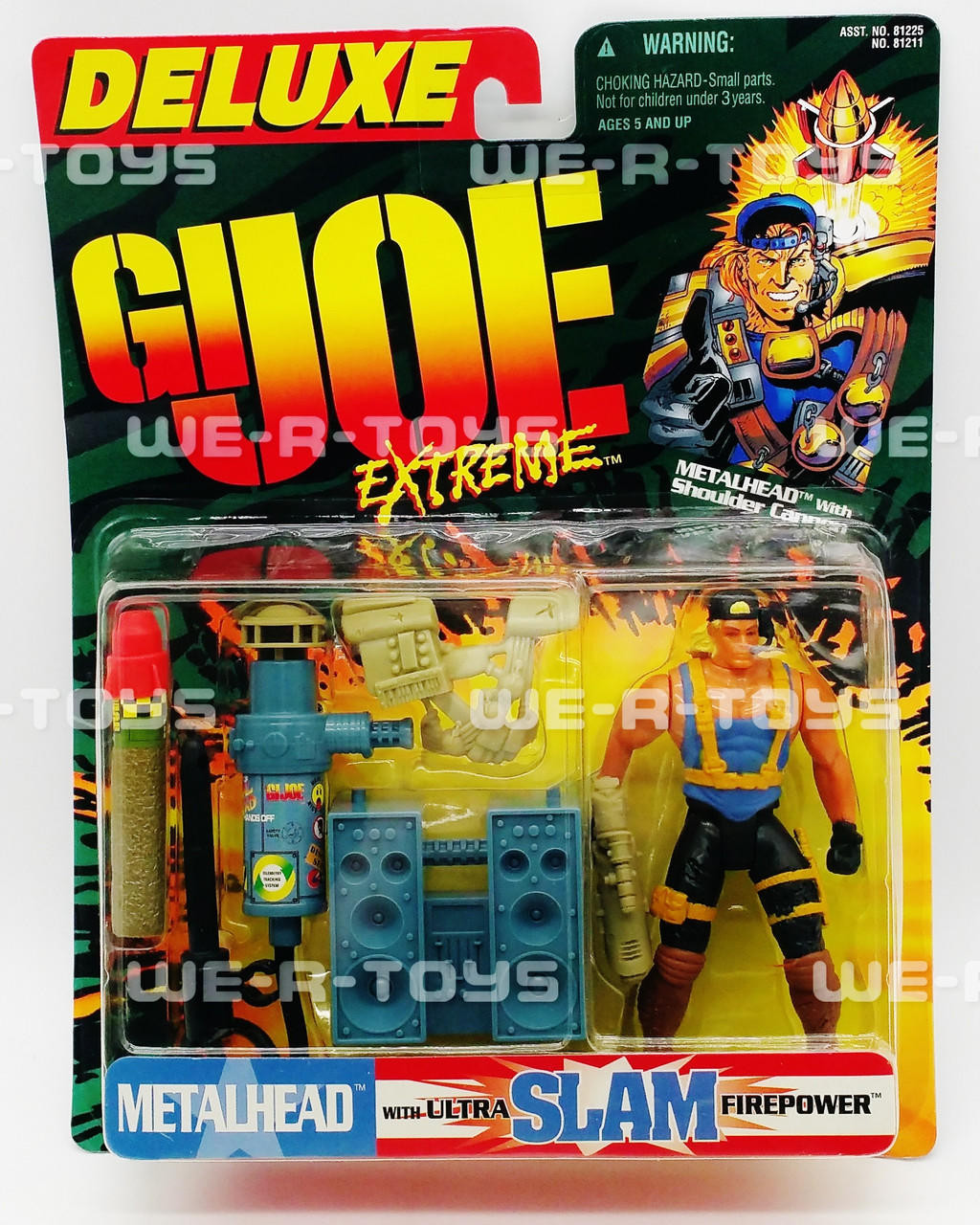 Joe Extreme Metalhead Action Figure Kenner 1995 81211