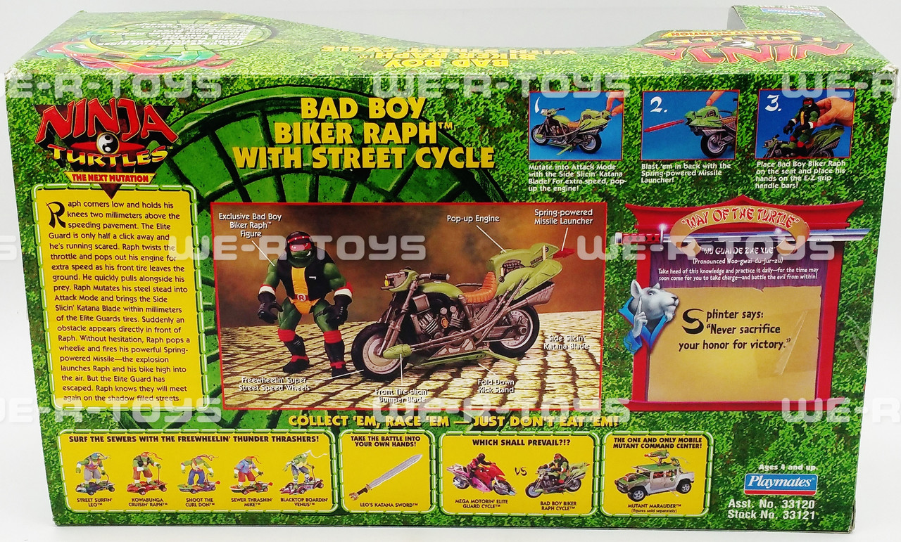 Teenage Mutant Ninja Turtles Next Mutation Bad Boy Biker