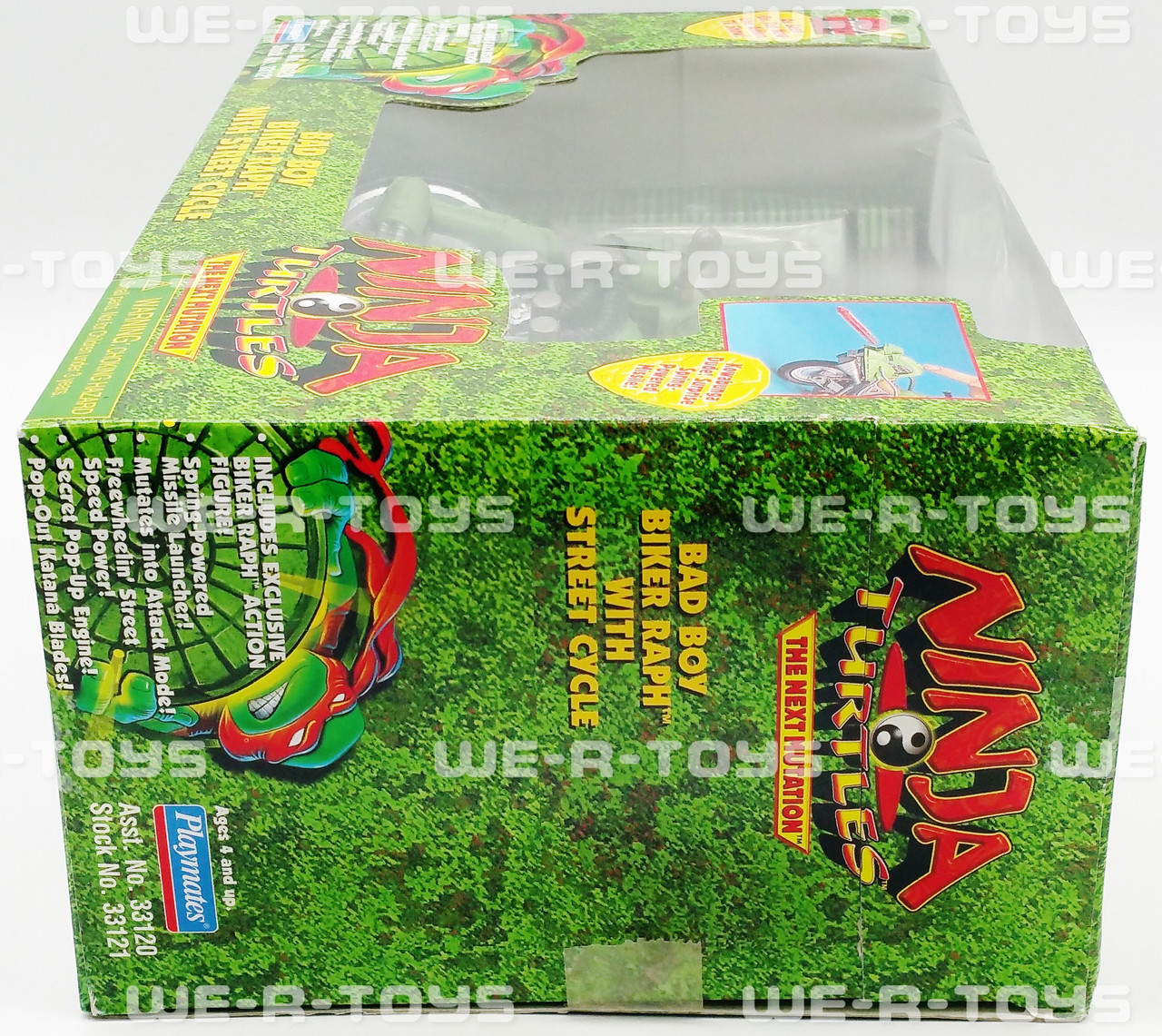 トロピカル ストリートヒーロー 1997 Bad Boy Biker Raph W Street Cycle 33121 Ninja Turtles