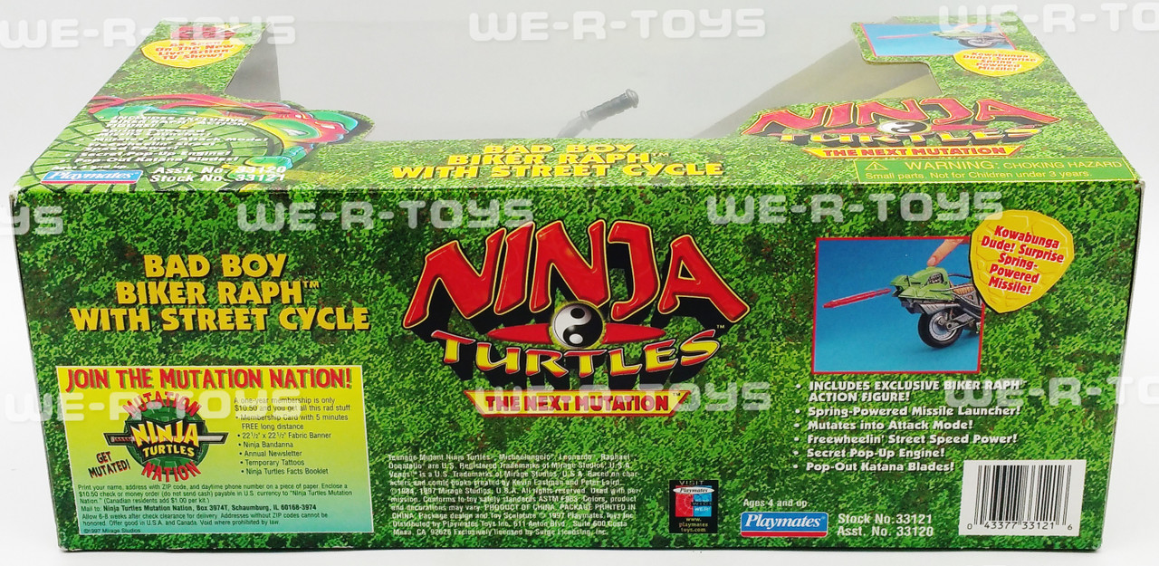Teenage Mutant Ninja Turtles Next Mutation Bad Boy Biker