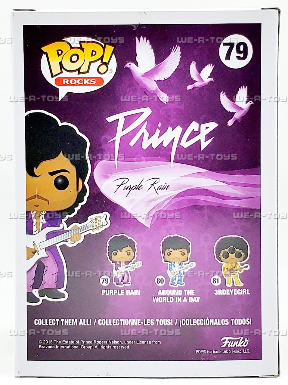 Y*y様 【希少】プリンス Purple Rain FUNKO POP! ROC Funko Pop! Rocks 79 Purple Rain Prince Diamond Collection FYE