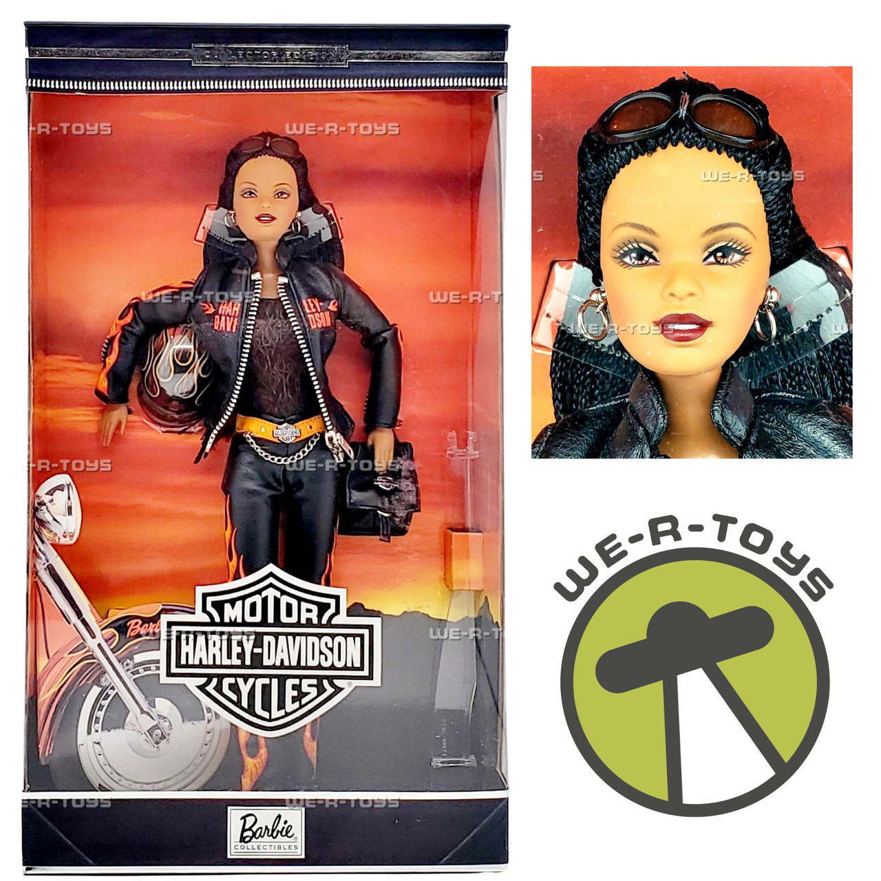 Harley Davidson African American Barbie Doll2000 Mattel #29208